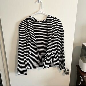 NWT Caslon Monochrome Striped Top